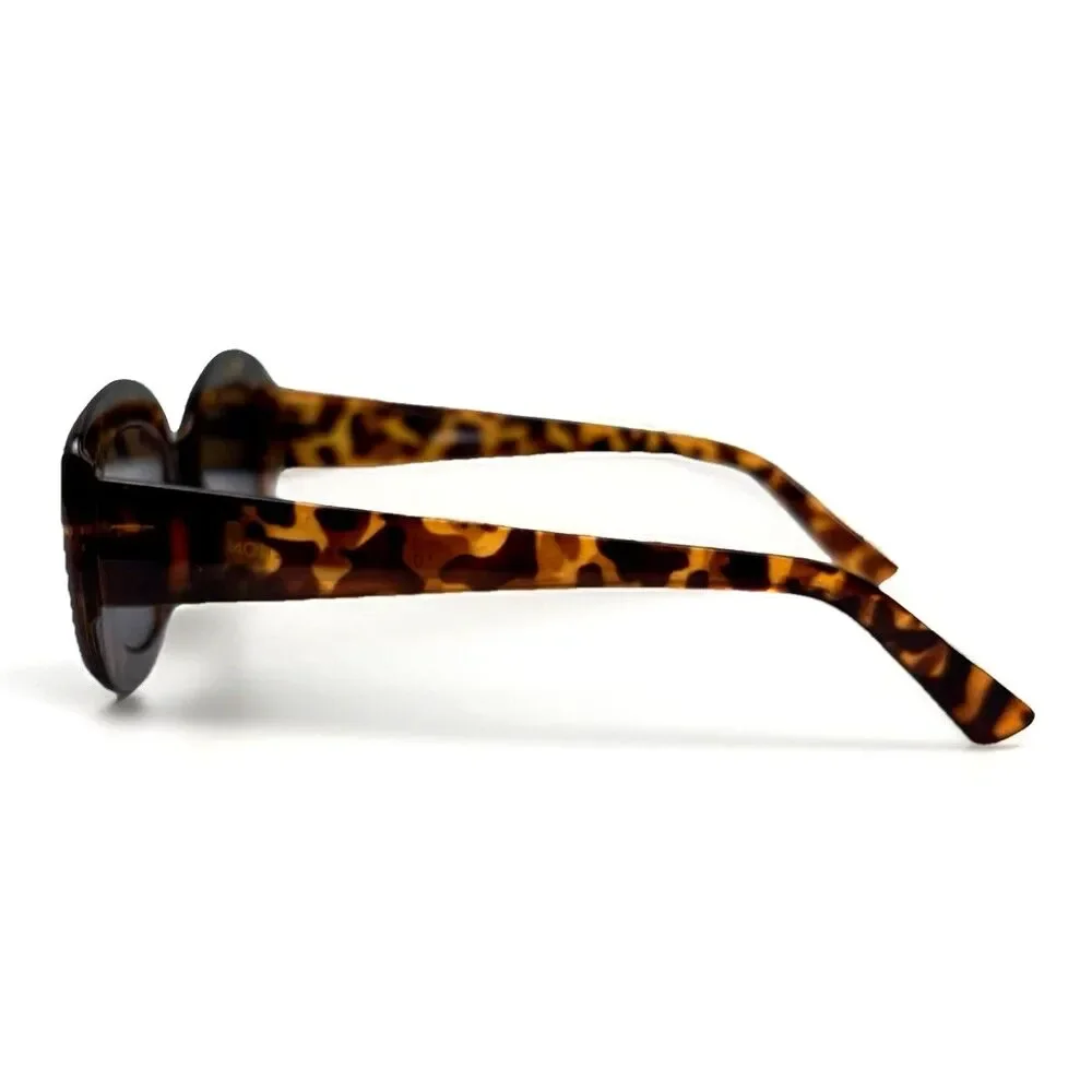 Y2K Women’s Sunglasses Square Rounded Edge Tortoise Express Limited